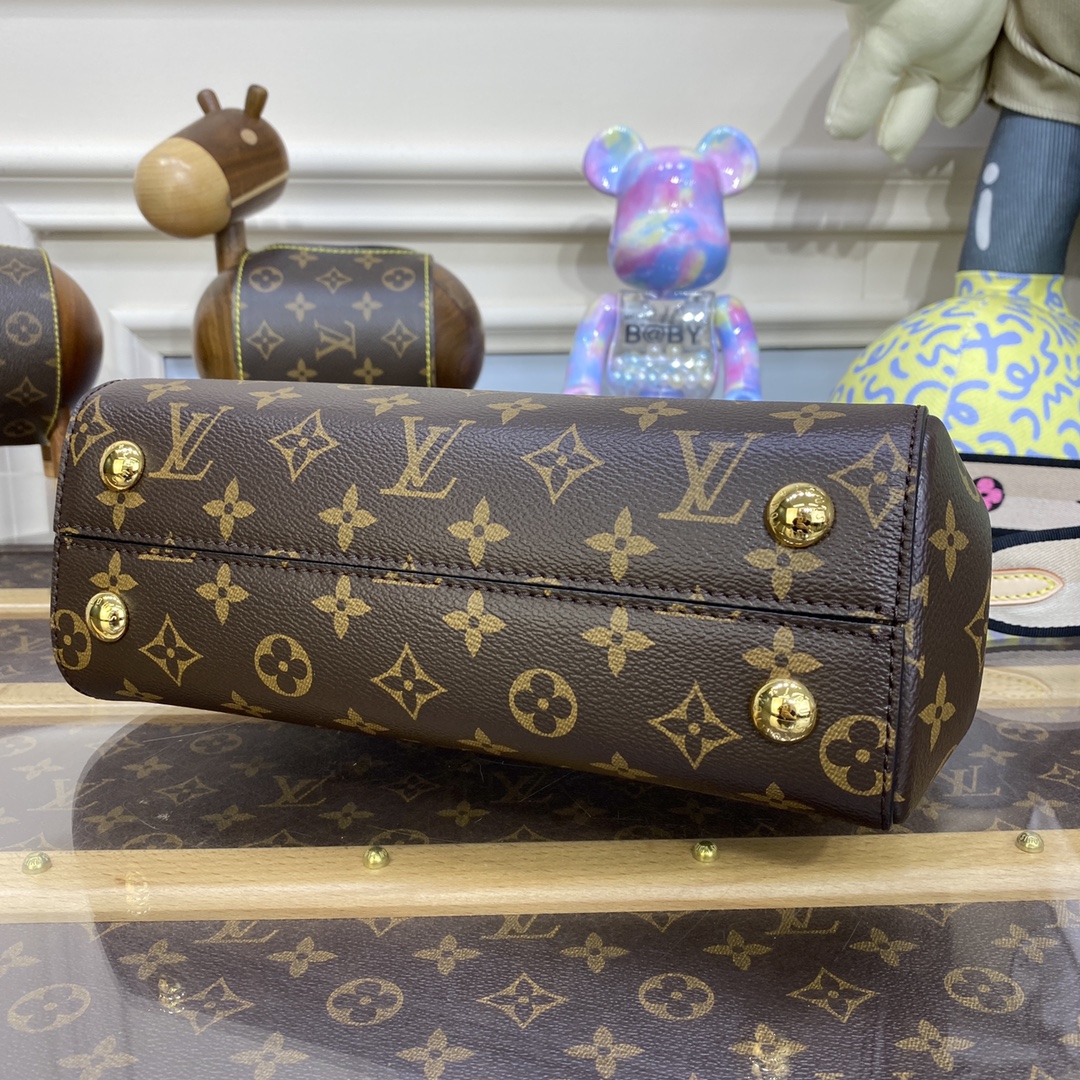 Bagsaaa L0vis Vvtt0n Cluny Mini Monogram Black Strap - 20 x 16 x 7.5 cm
