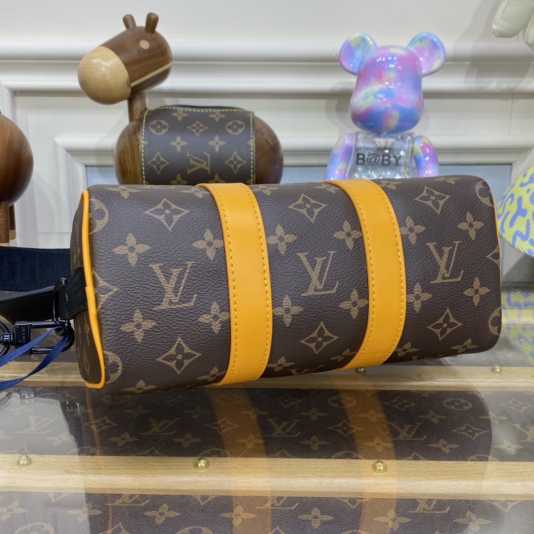 Bagsaaa L0vis Vvtt0n Keepall Bandoulière 25 Monogram Macassa - 25 x 15 x 11cm