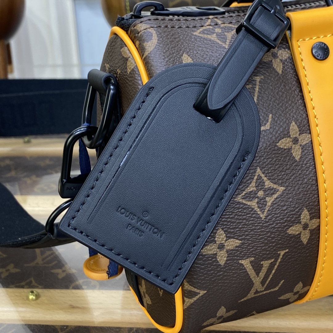 Bagsaaa L0vis Vvtt0n Keepall Bandoulière 25 Monogram Macassa - 25 x 15 x 11cm