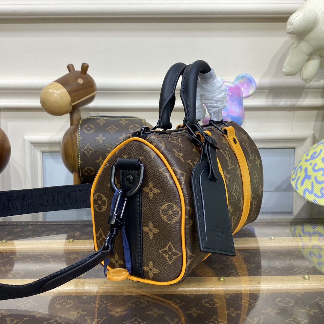 Bagsaaa L0vis Vvtt0n Keepall Bandoulière 25 Monogram Macassa - 25 x 15 x 11cm