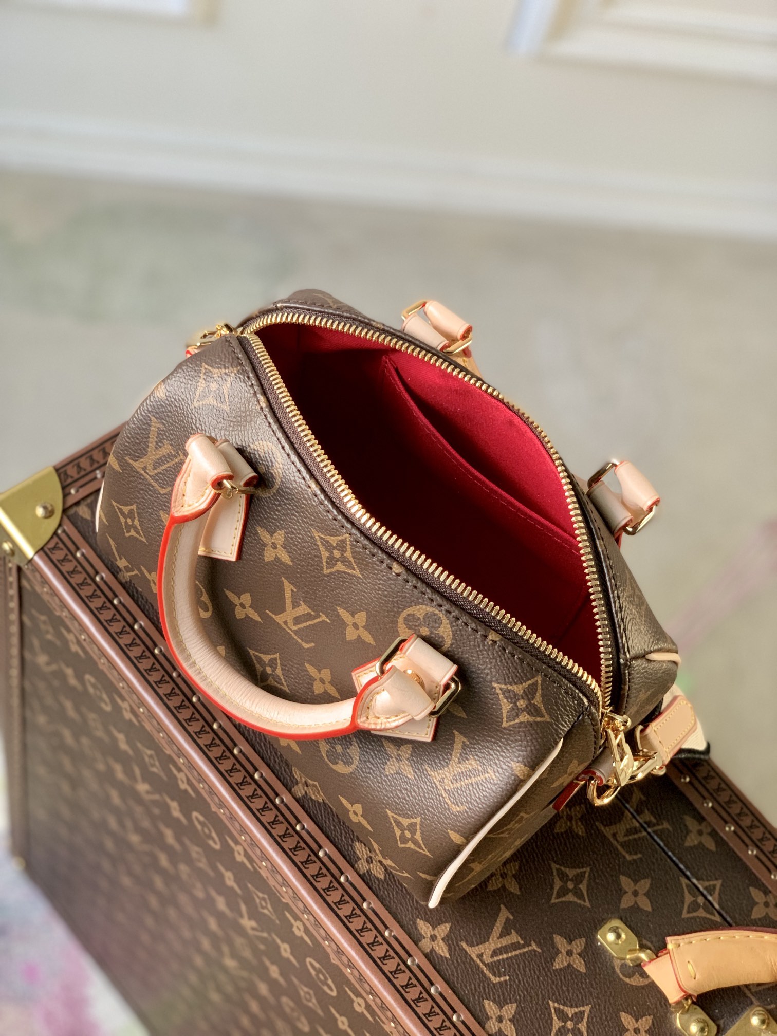 Bagsaaa L0vis Vvtt0n Speedy Bandoulière 20 Monogram M46234 Black Strap - 20.5 x 13.5 x 12.0 cm