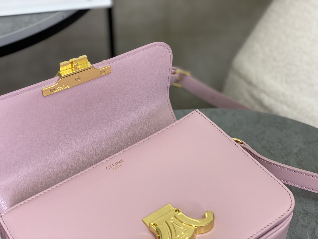 Bagsaaa Ce1i*e Box Pink Leather - 18.5x14x6cm