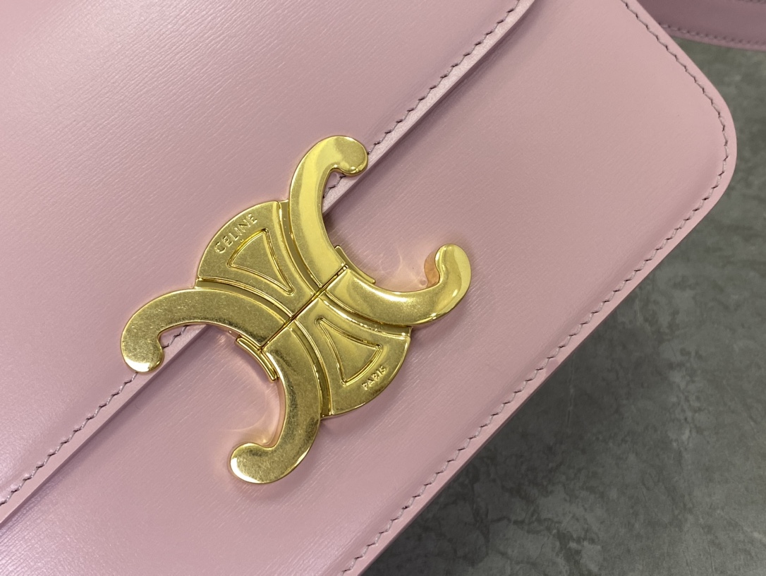 Bagsaaa Ce1i*e Box Pink Leather - 18.5x14x6cm