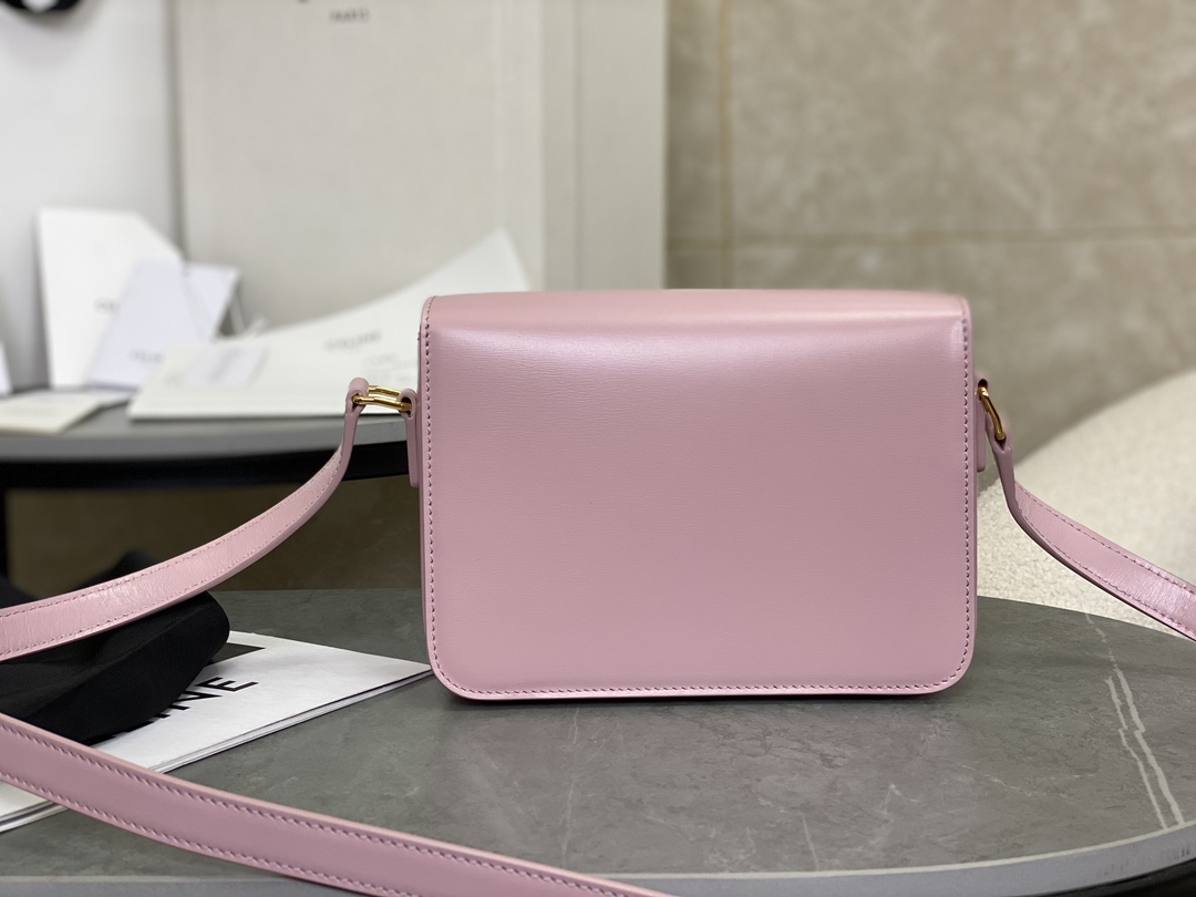 Bagsaaa Ce1i*e Box Pink Leather - 18.5x14x6cm