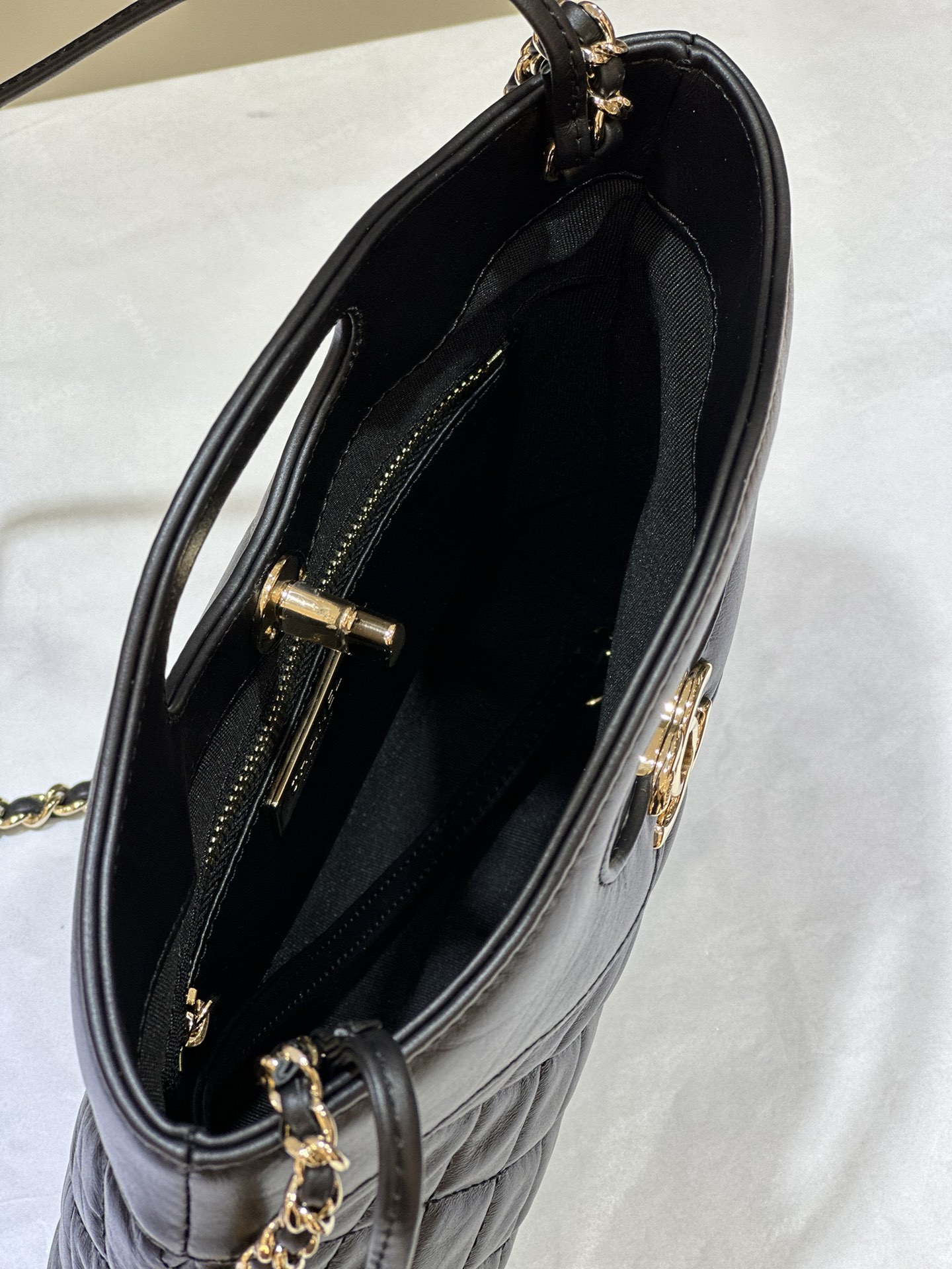 Bagsaaa Ch**el 31 Shopping Black - 22*23*5.5cm