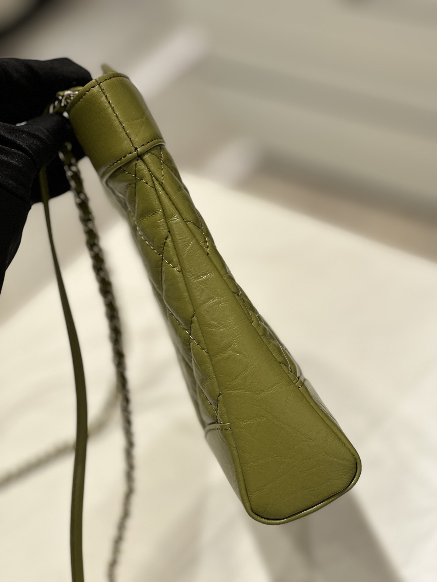 Bagsaaa Ch**el 31 Shopping Green - 22*23*5.5cm