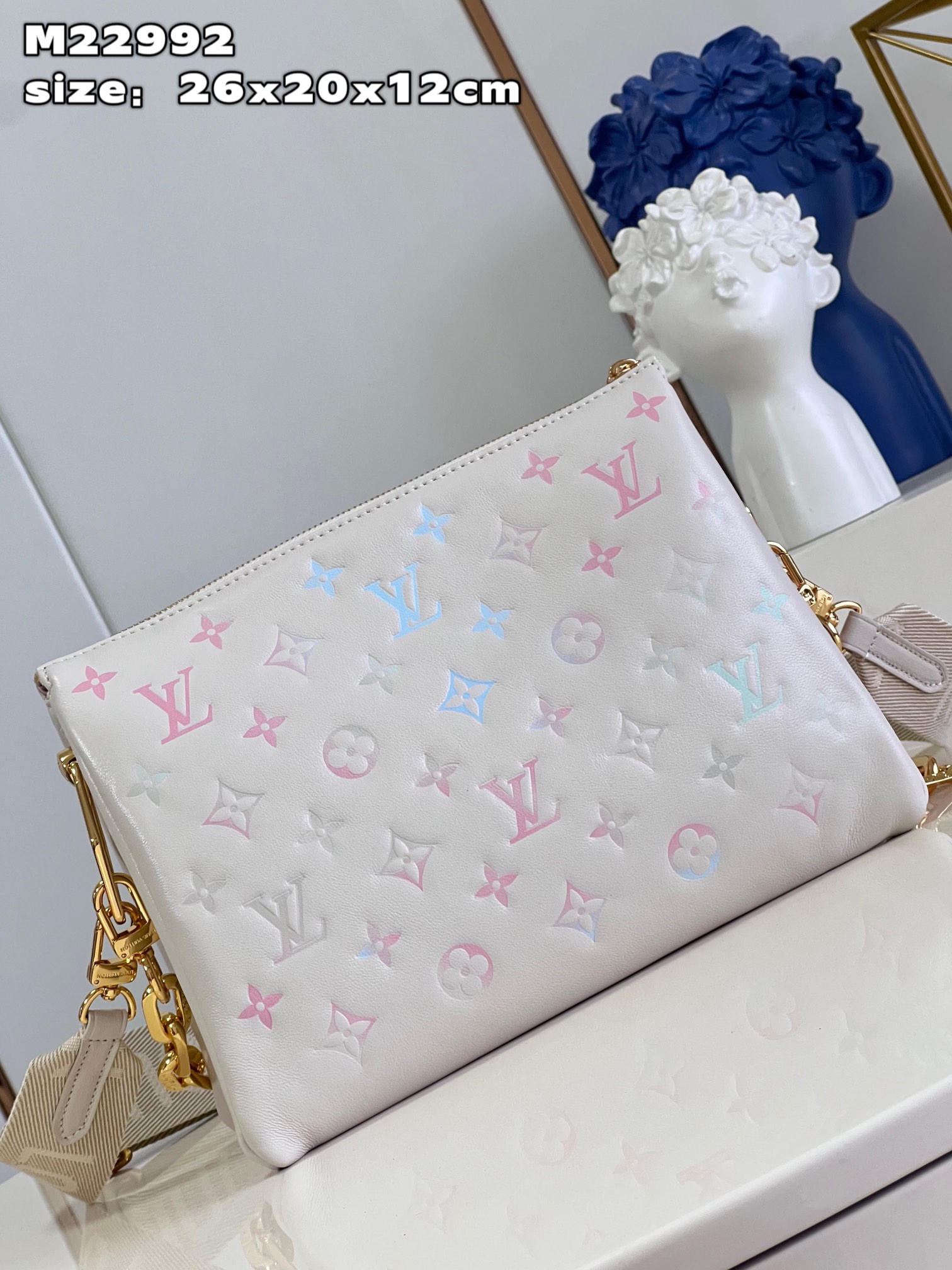 Bagsaaa L0vis Vvtt0n Coussin PM Milkway - 26 x 20 x 12 cm