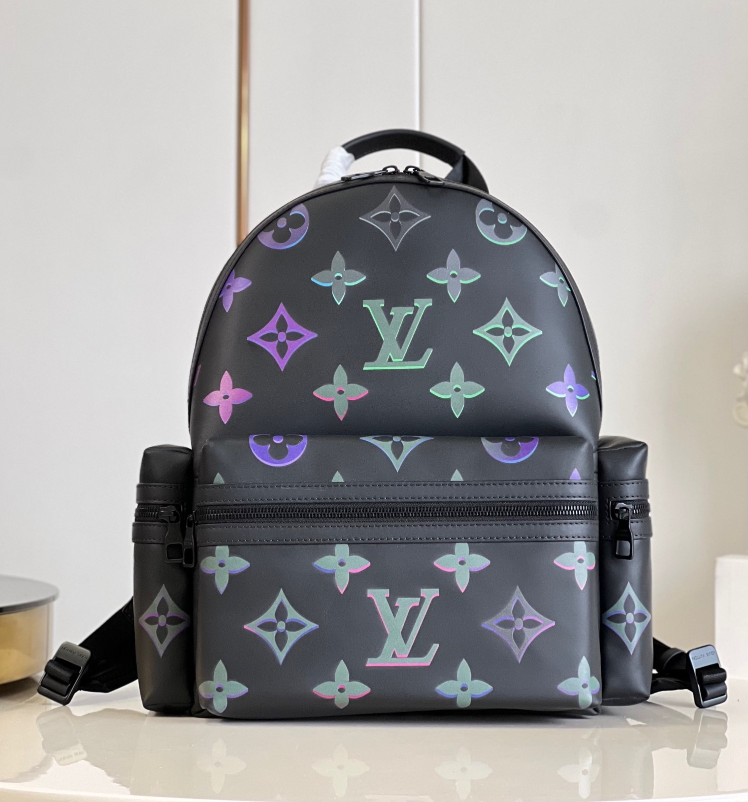 Bagsaaa L0vis Vvtt0n Comet Backpack Black Borealis - 37 x 43 x 17 cm