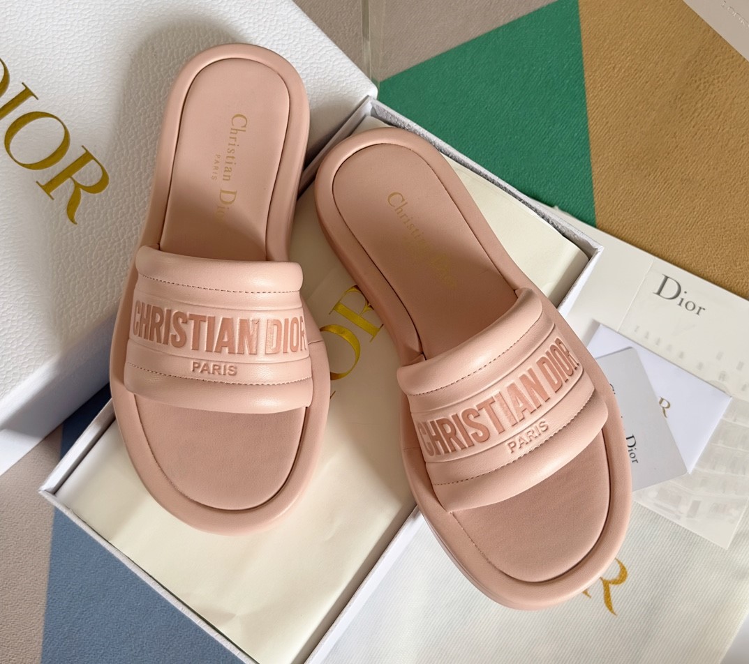 Bagsaaa D10r Every D Slides Pink