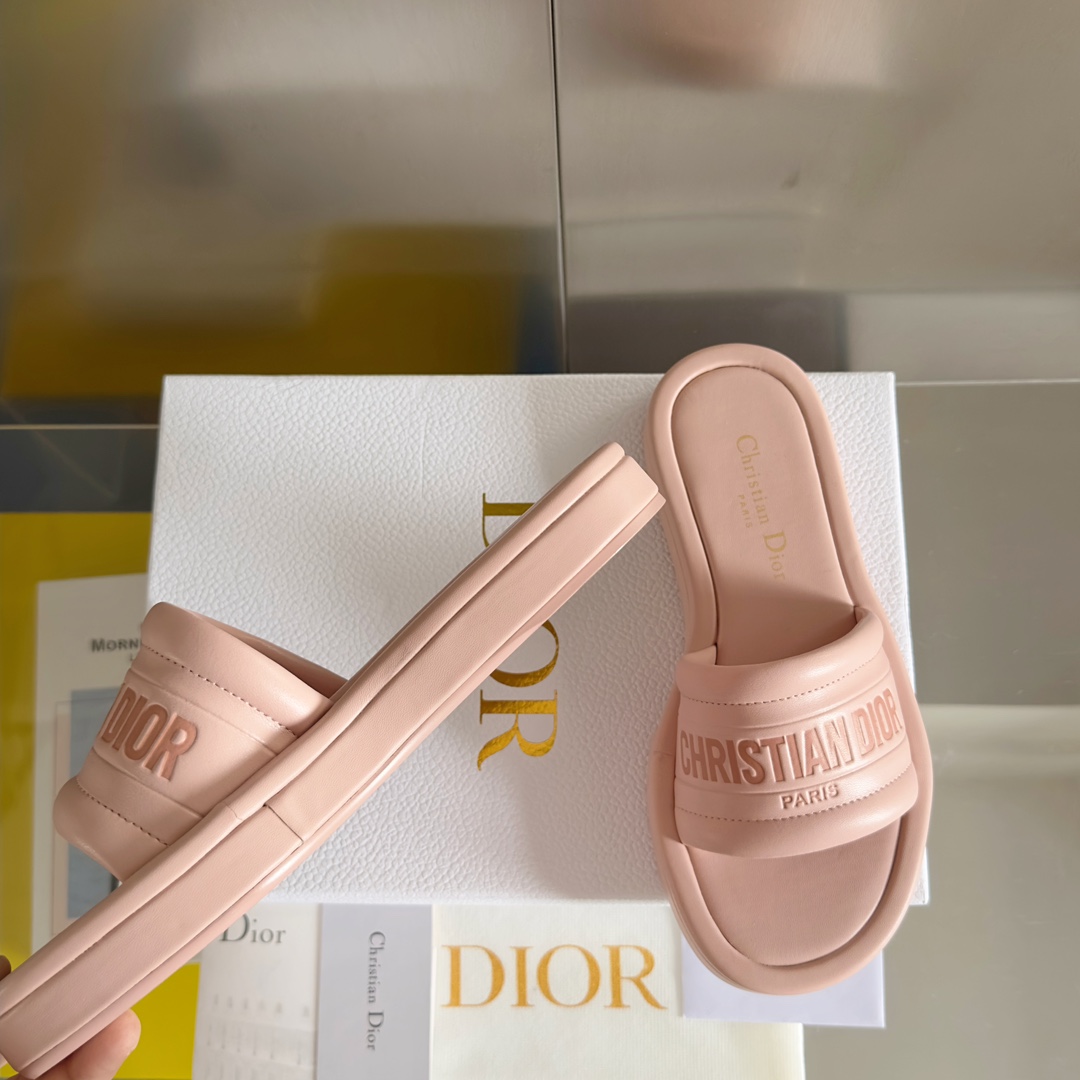 Bagsaaa D10r Every D Slides Pink