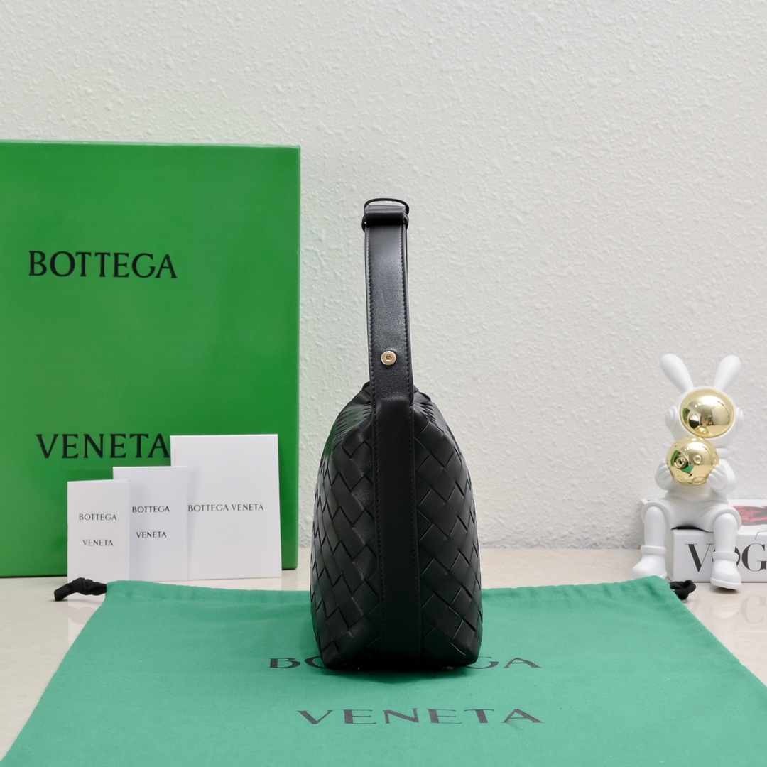 Bagsaaa B0tt*ga Ven*ta Wallace Black - 22x13x9.5cm