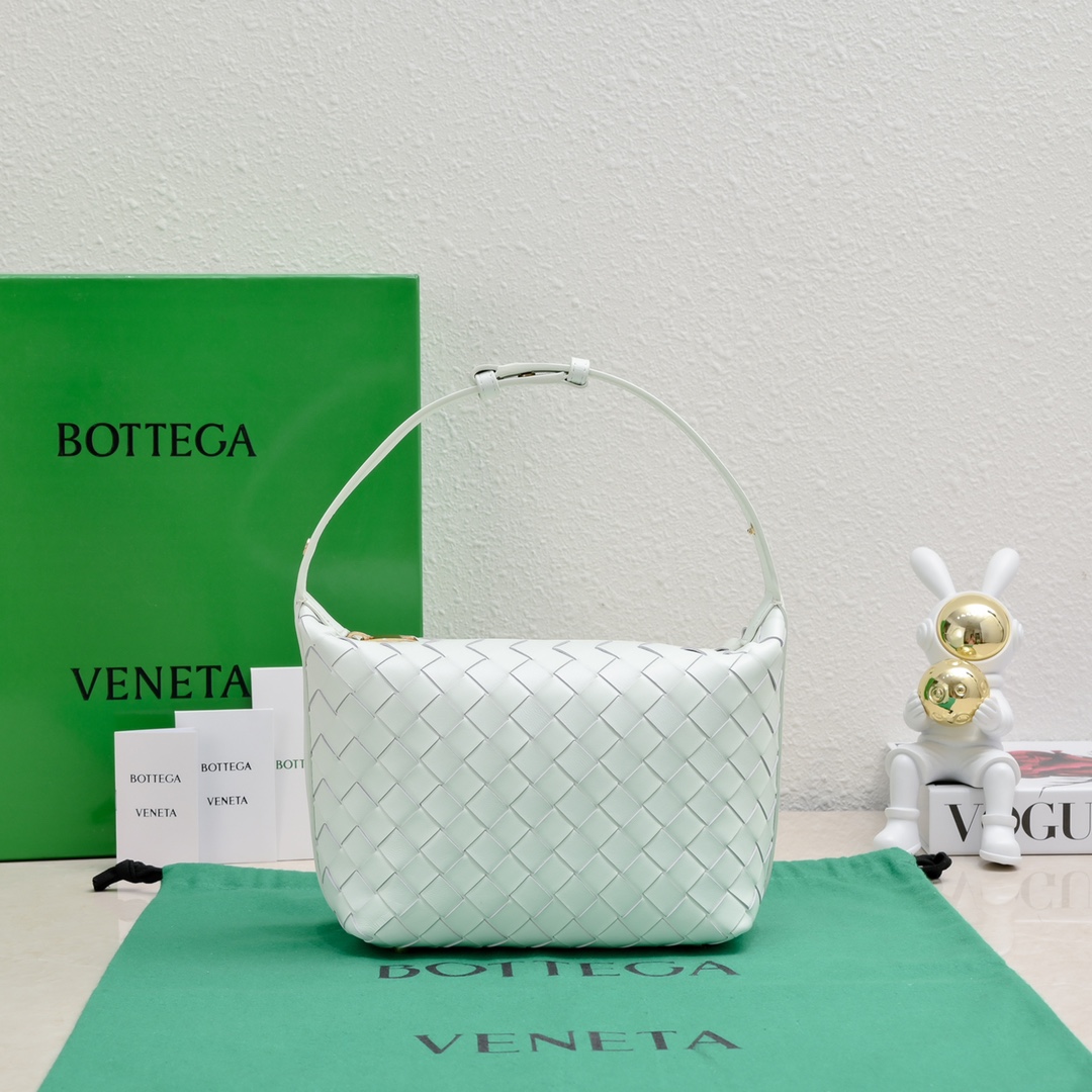 Bagsaaa B0tt*ga Ven*ta Wallace White - 22x13x9.5cm
