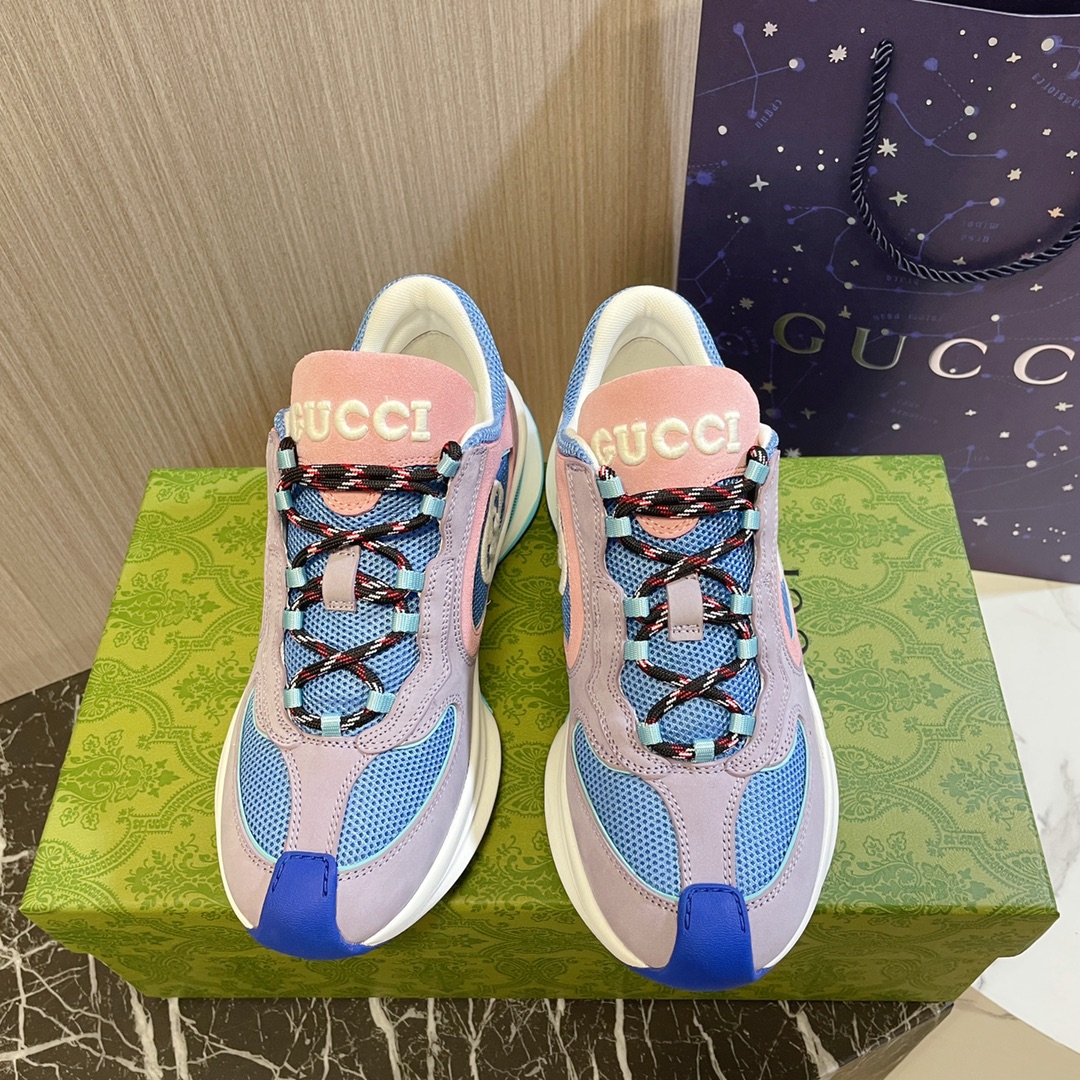 Bagsaaa Gvc*1 Run Trainer Sneaker Pink Sude