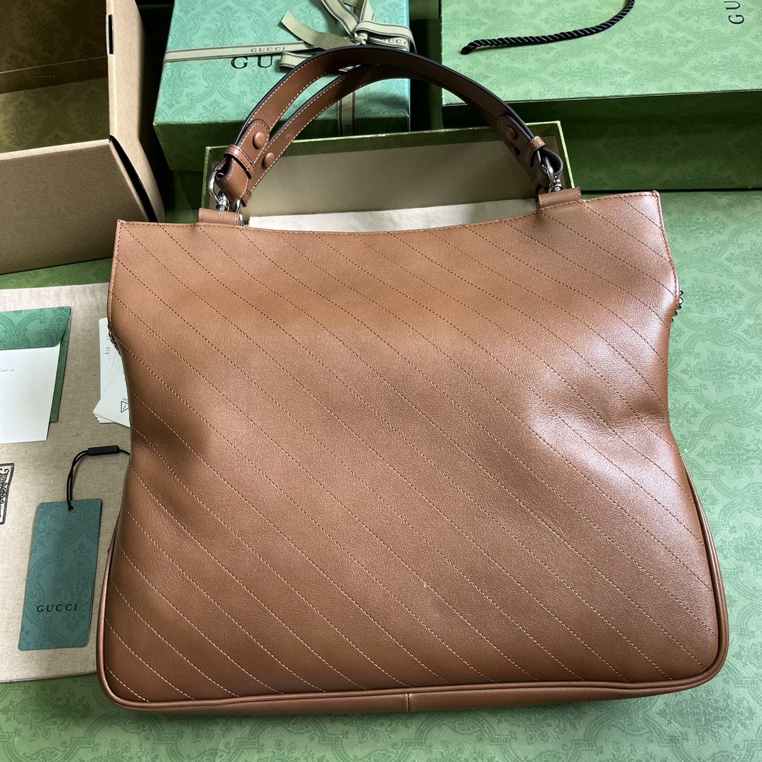 Bagsaaa Gvc*1 Brown Tote - 34.5x 41x 8cm