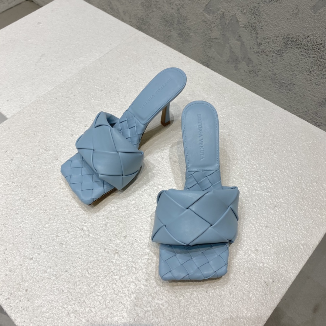 Bagsaaa B0tt*ga Ven*ta The Rubber Lido Sandals Blue