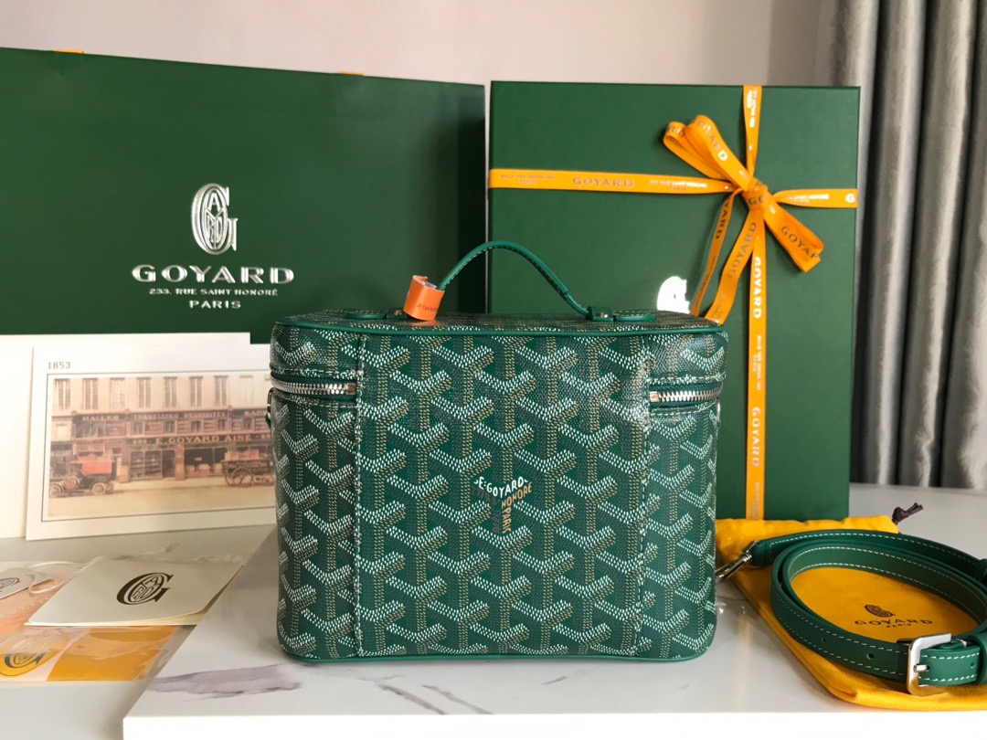 Bagsaaa G09ard Vanity Green Bag - 20x16x14cm