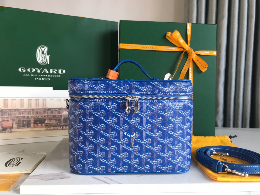 Bagsaaa G09ard Vanity Blue Bag - 20x16x14cm