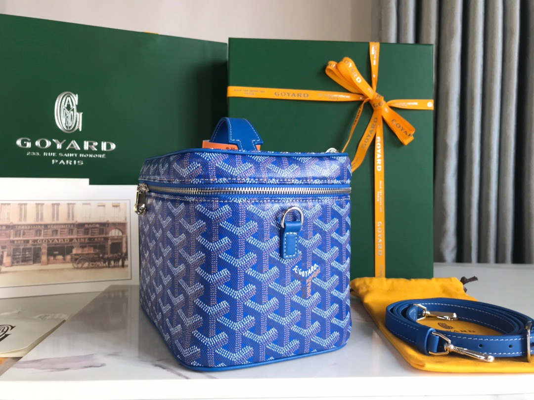 Bagsaaa G09ard Vanity Blue Bag - 20x16x14cm