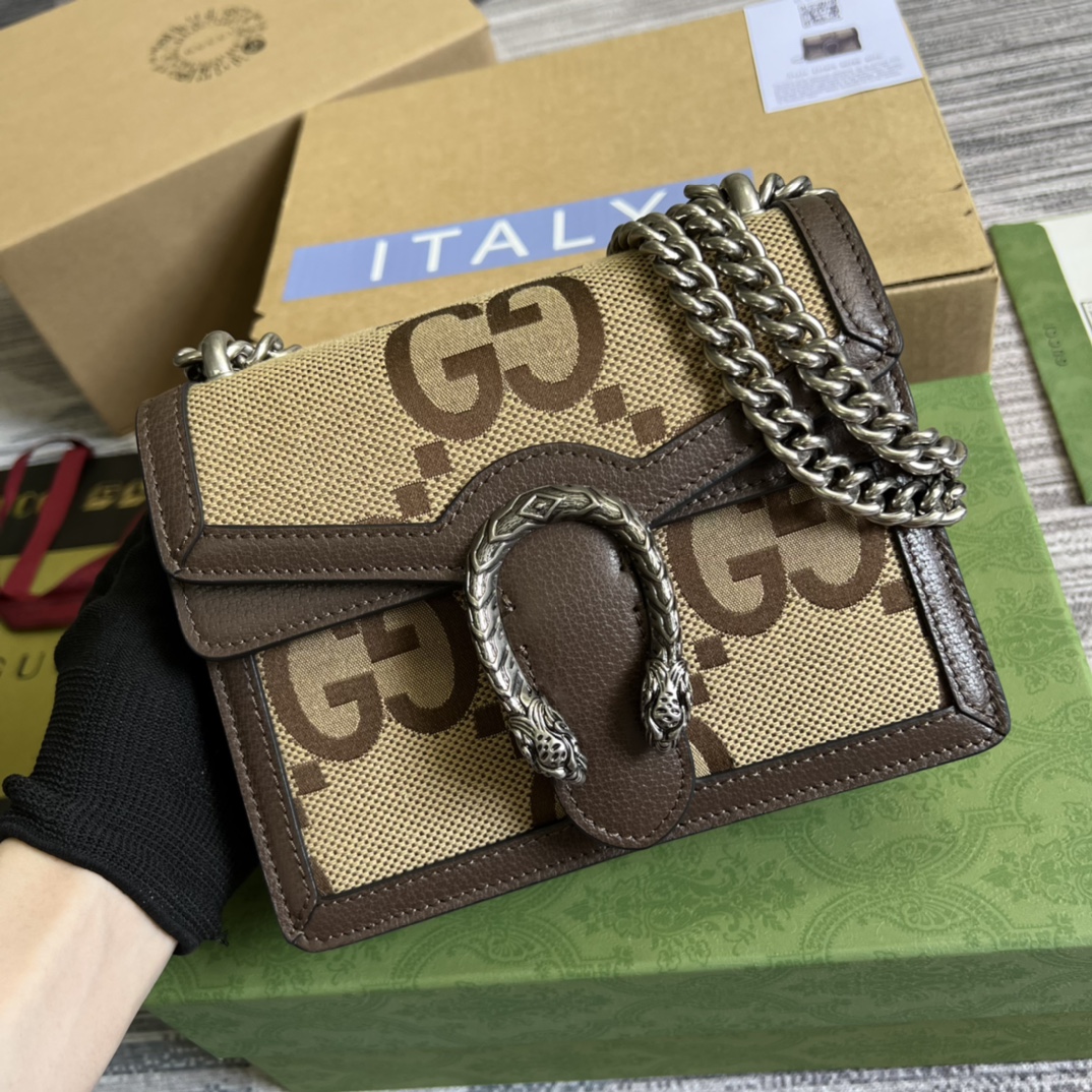 Bagsaaa Gvc*1 Dionysus Jumbo GG - 20*15.5*5cm