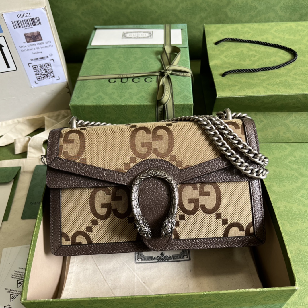 Bagsaaa Gvc*1 Dionysus Jumbo GG - 28*18*9cm