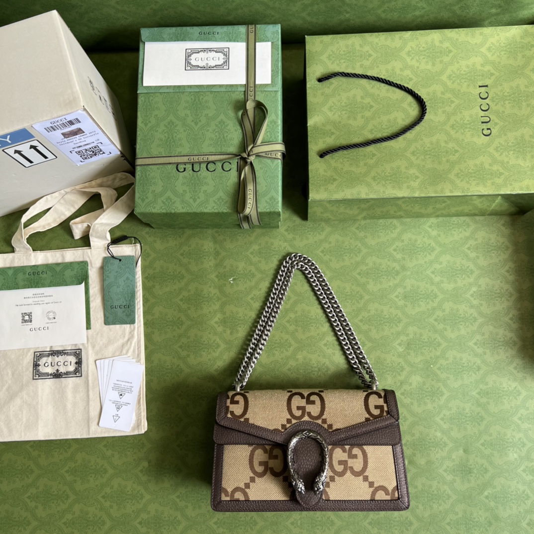 Bagsaaa Gvc*1 Dionysus Jumbo GG - 28*18*9cm
