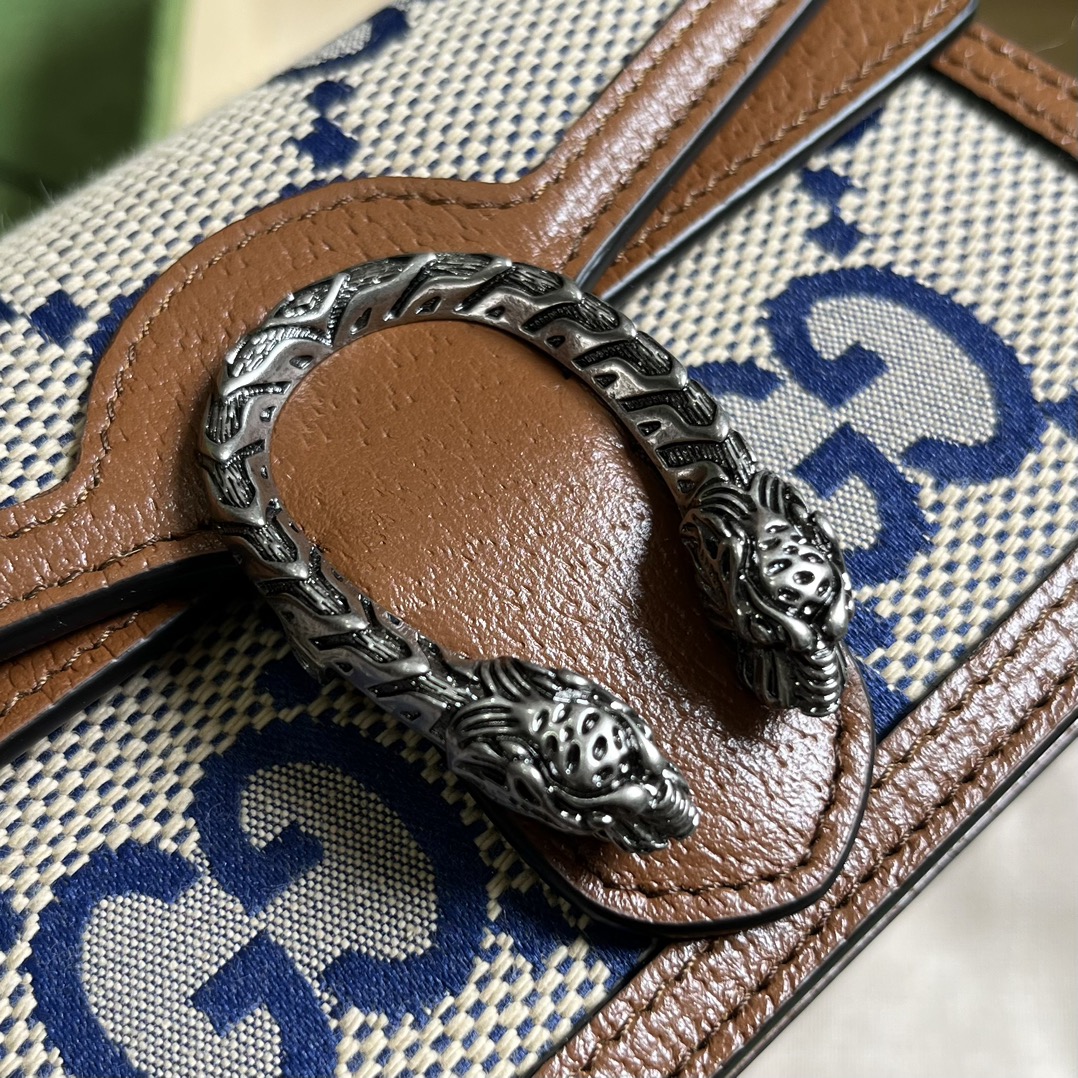 Bagsaaa Gvc*1 Dionysus Jumbo GG Mini Bag - 16.5x 10x 4cm