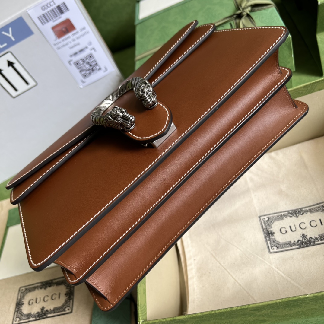 Bagsaaa Gvc*1 Dionysus Brown Shoulder Bag - 28*18*9cm