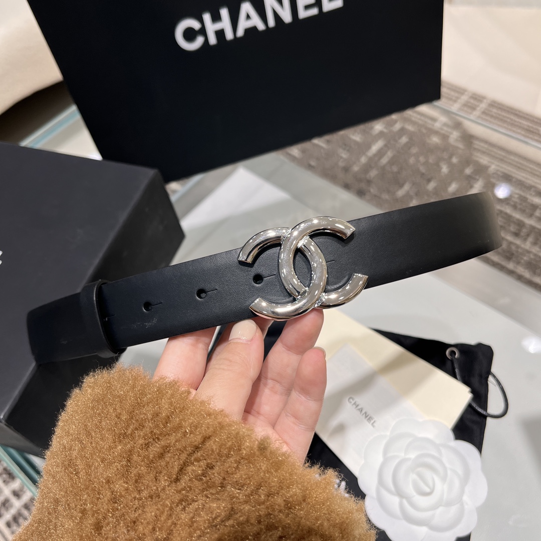 Bagsaaa Ch**el CC Silver Logo 3cm