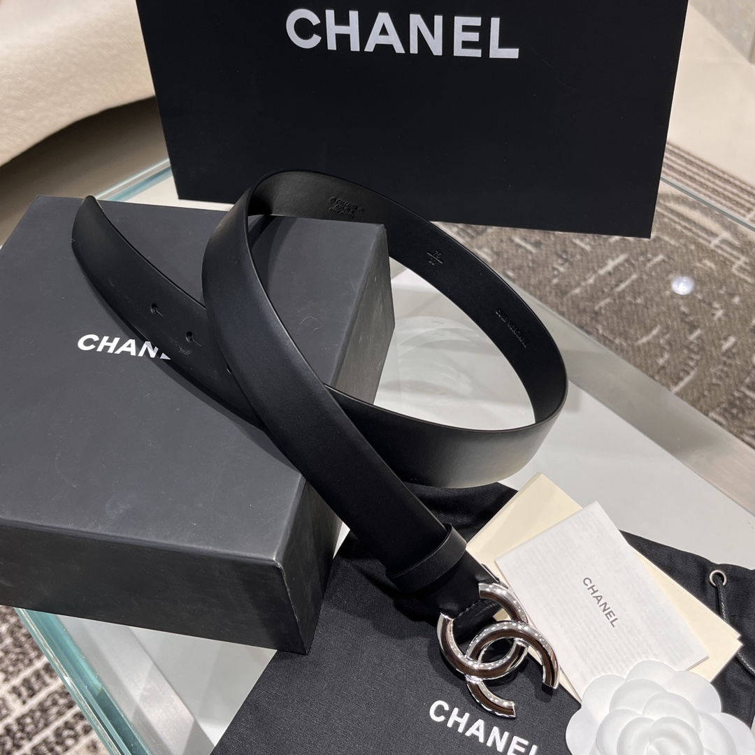 Bagsaaa Ch**el CC Silver Logo 3cm