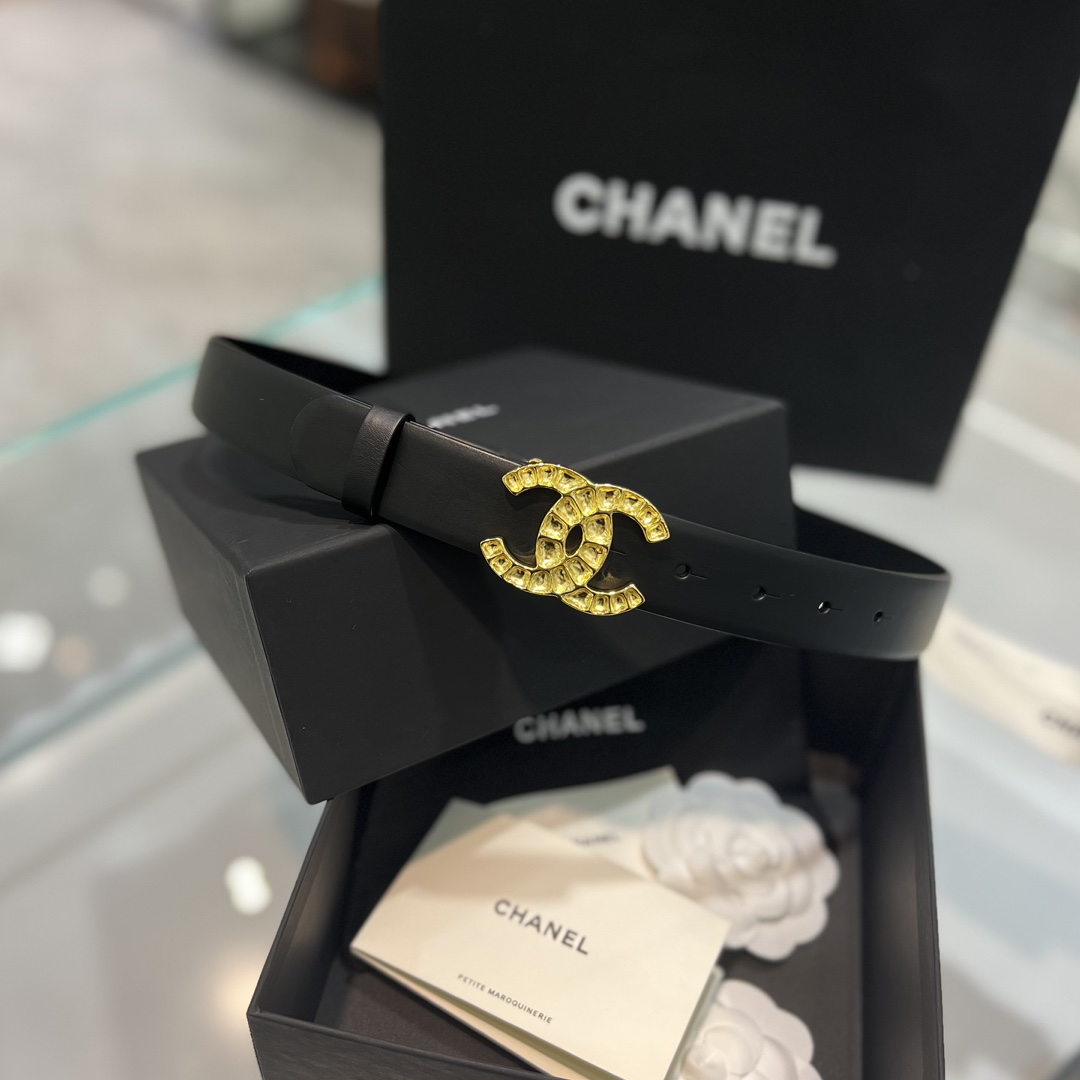 Bagsaaa Ch**el Gold CC Belt 02