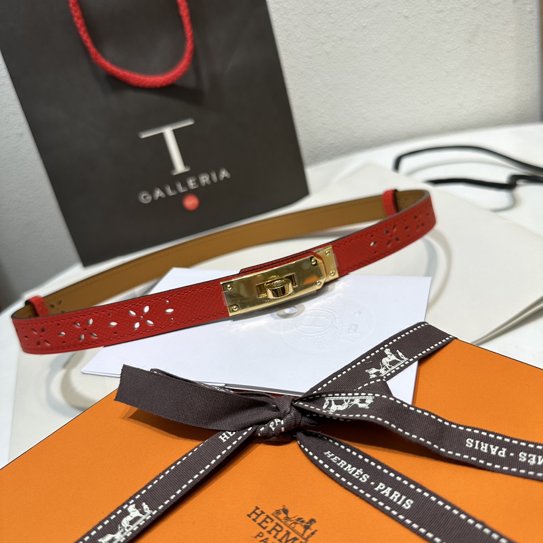 Bagsaaa H**me5 Kelly Belt 1.8cm