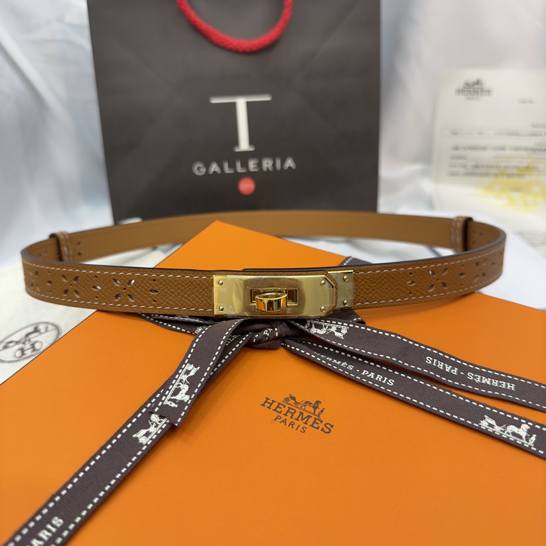 Bagsaaa H**me5 Kelly Belt 1.8cm