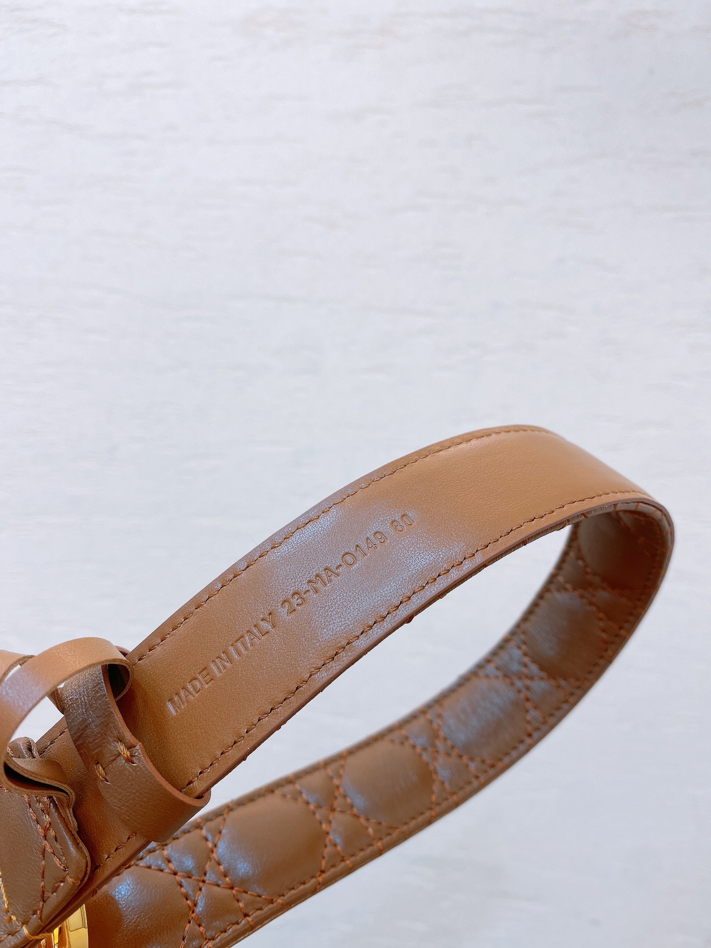 Bagsaaa Ch**el Brown Belt 3cm