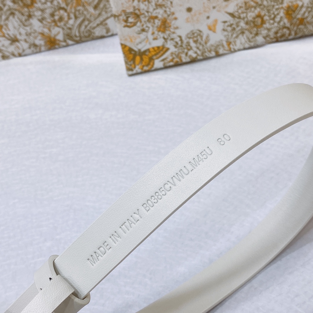 Bagsaaa D10r Montaigne CD White Belt 2cm