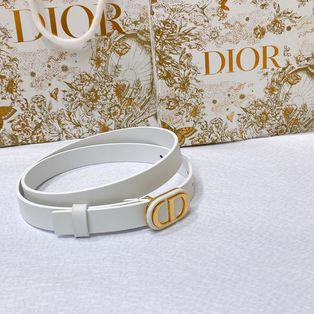 Bagsaaa D10r Montaigne CD White Belt 2cm
