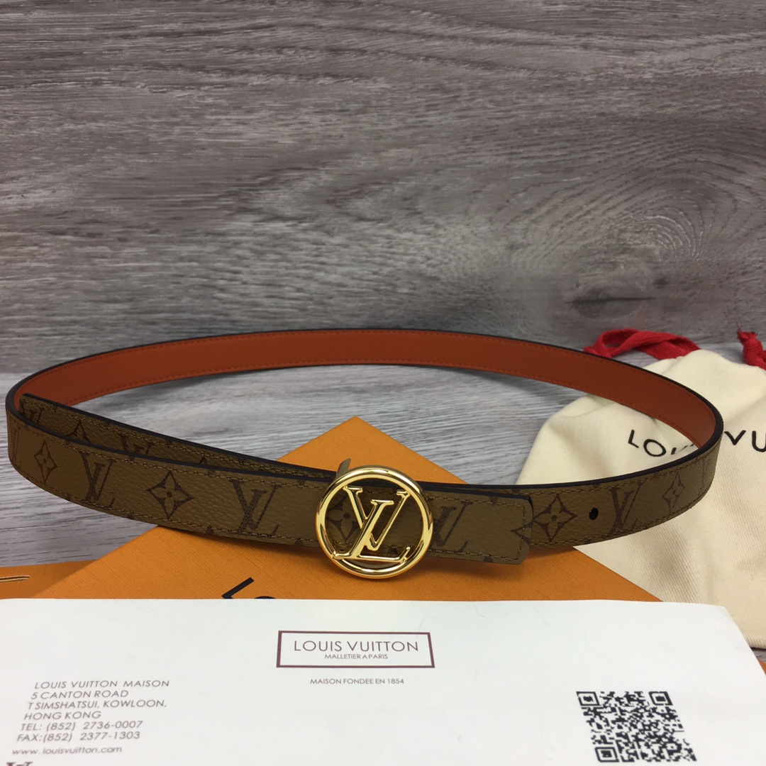 Bagsaaa L0vis Vvtt0n LV Circle 35mm Reversible Brown