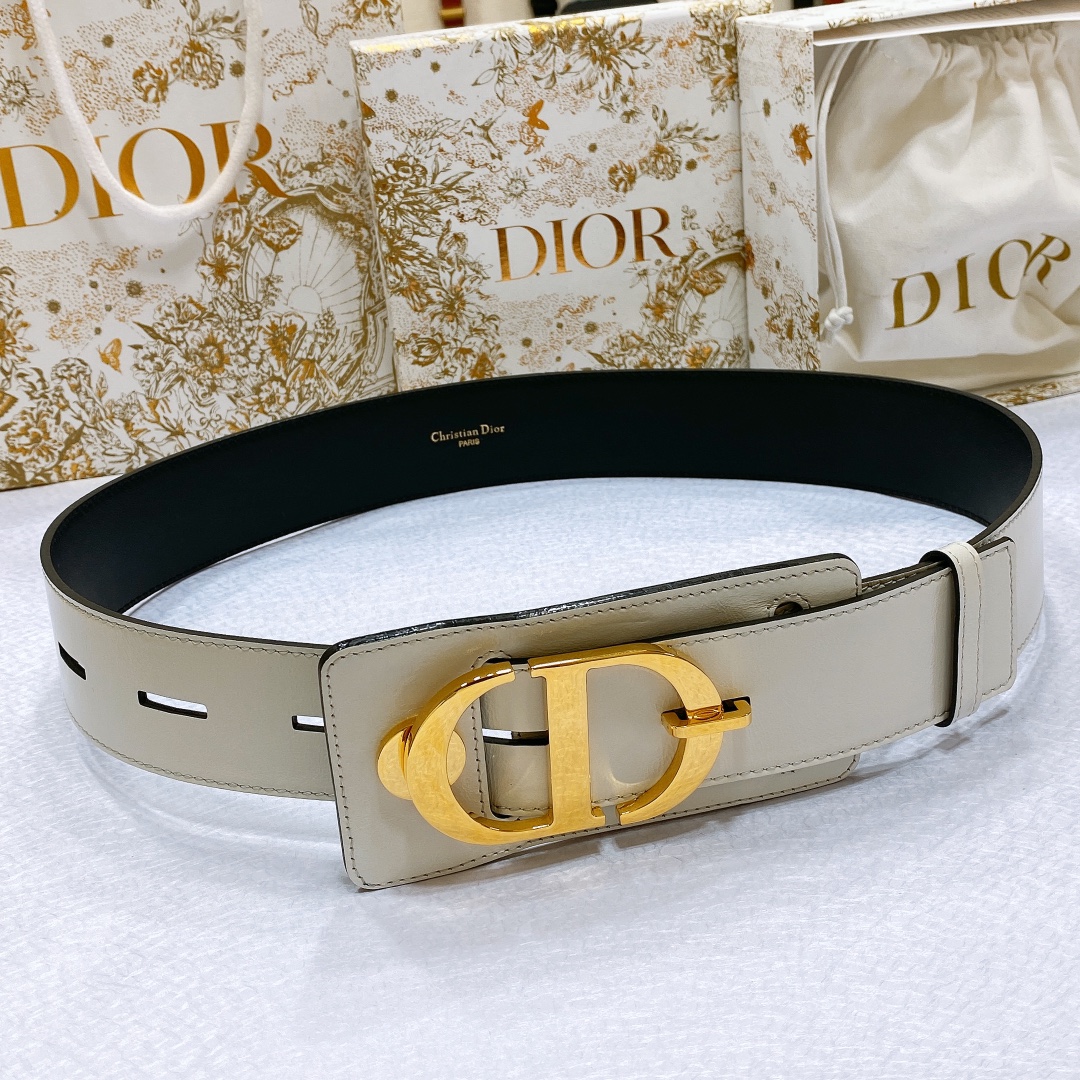 Bagsaaa D10r CD Montaigne White Belt 4.5cm