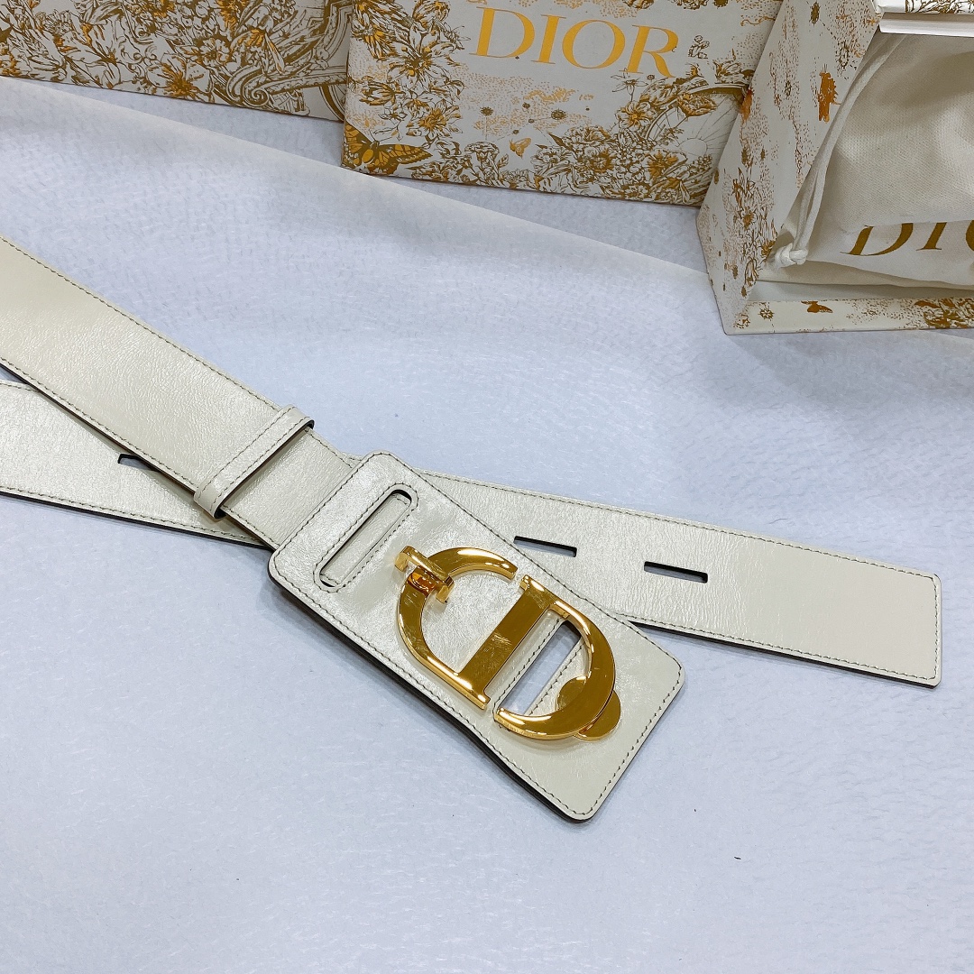 Bagsaaa D10r CD Montaigne White Belt 4.5cm