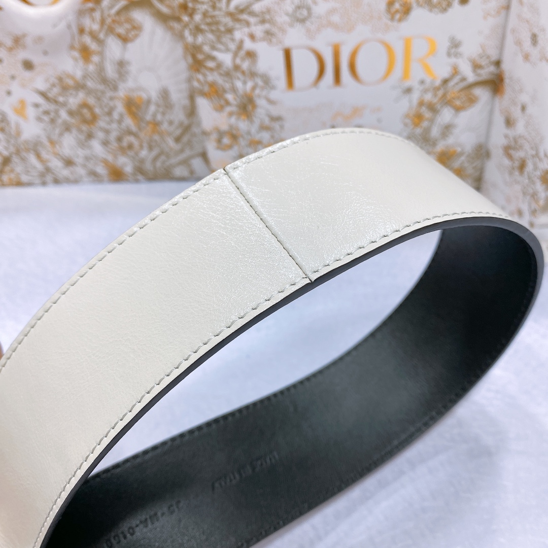 Bagsaaa D10r CD Montaigne White Belt 4.5cm