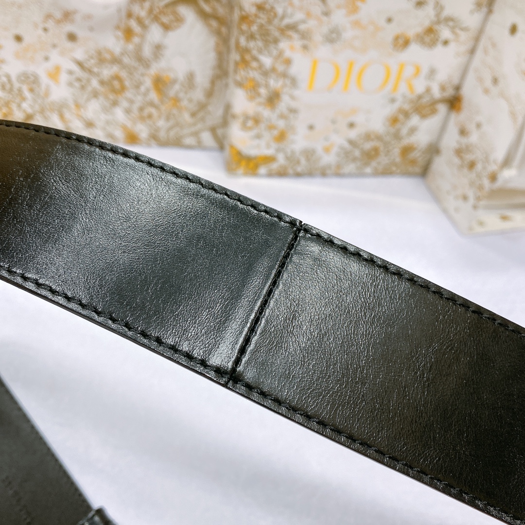 Bagsaaa D10r CD Montaigne Black Belt 4.5cm