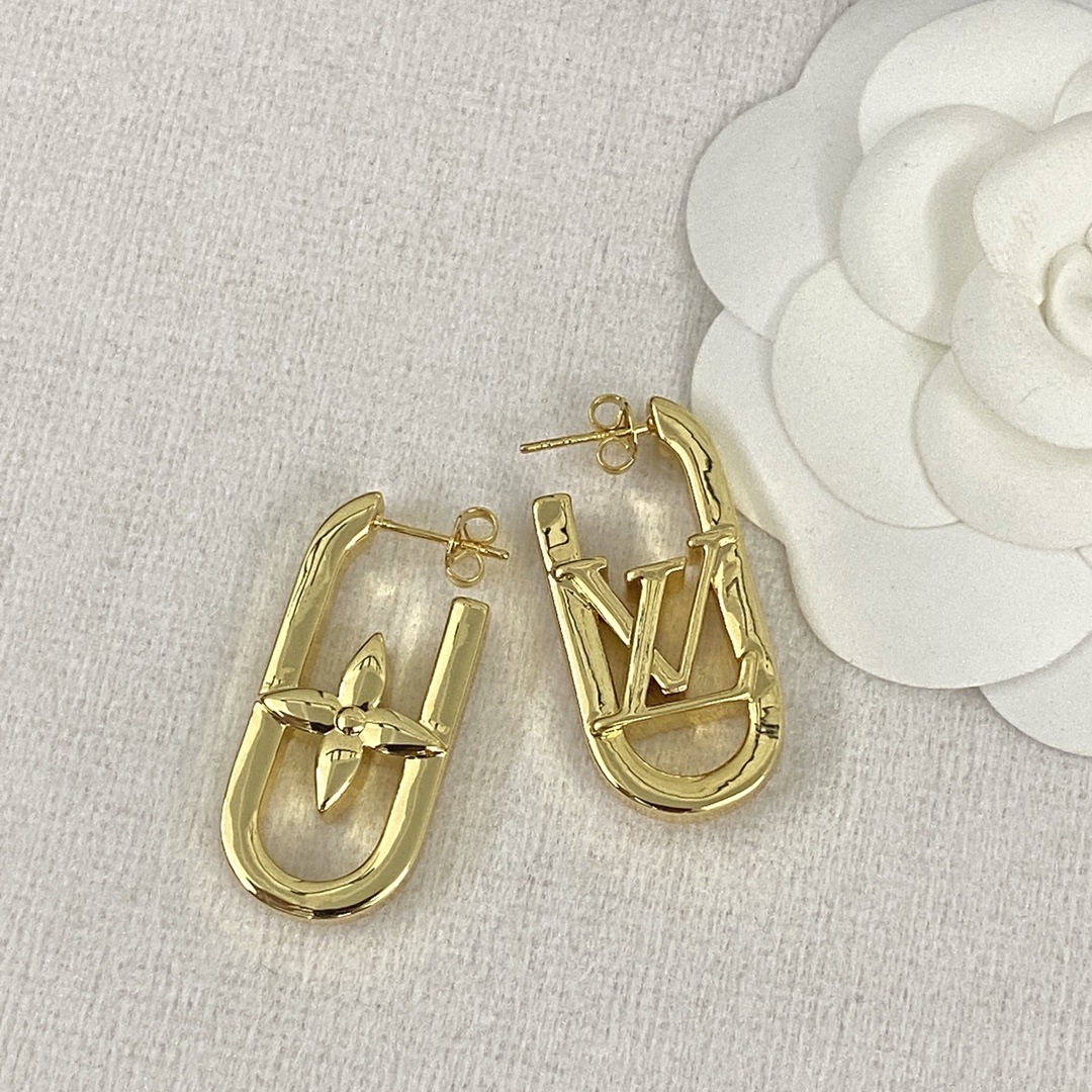 Bagsaaa LV Earrings