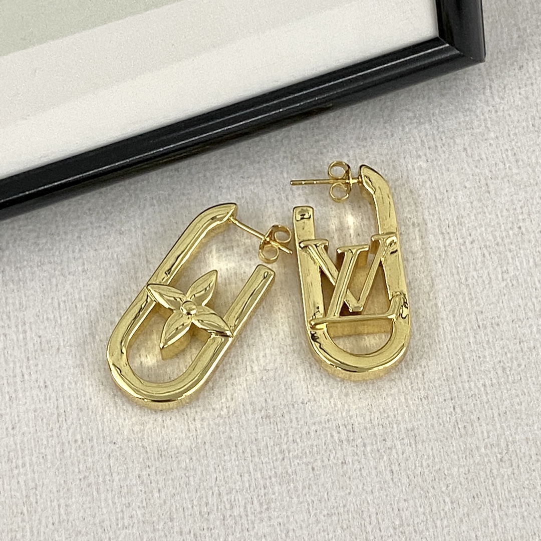 Bagsaaa LV Earrings