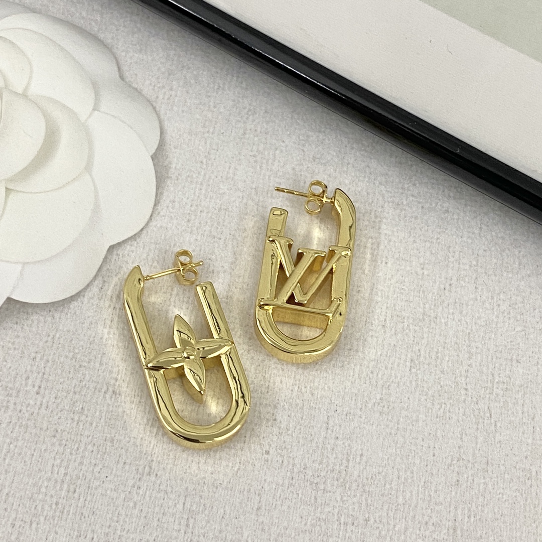 Bagsaaa LV Earrings