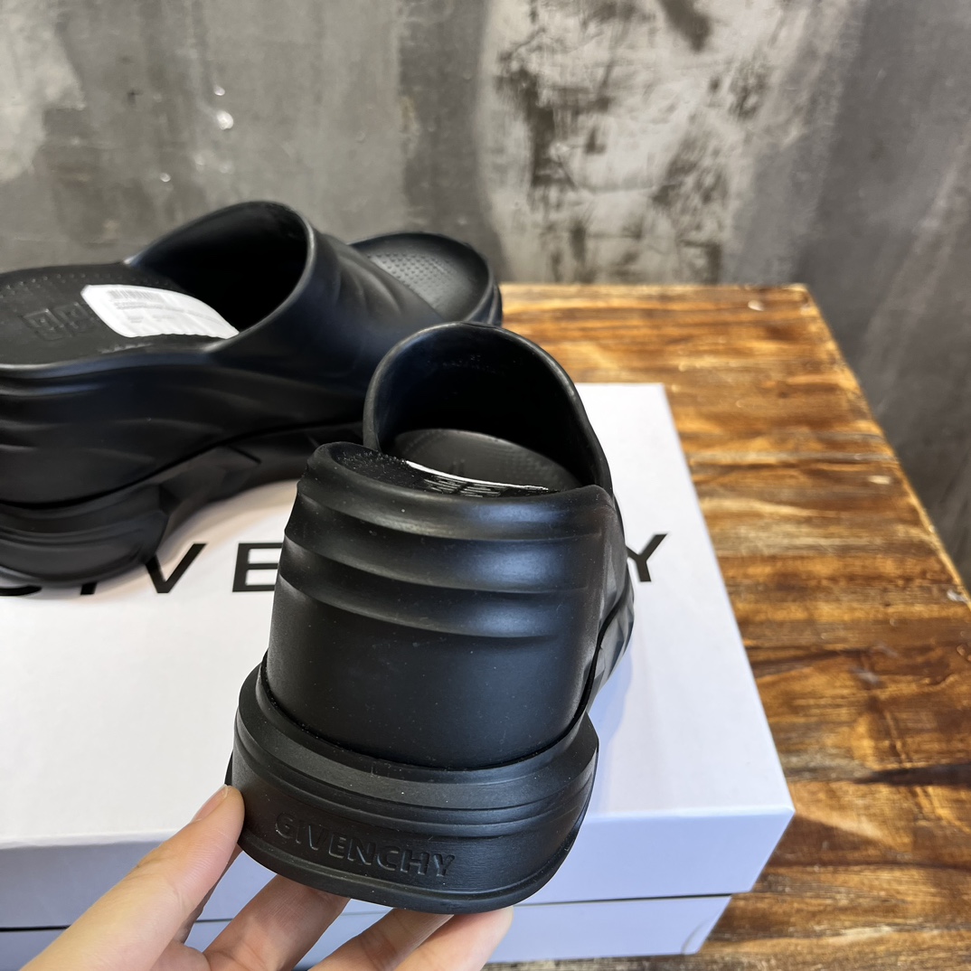 Bagsaaa Givenchy Black Marshmallow Heeled Sandals