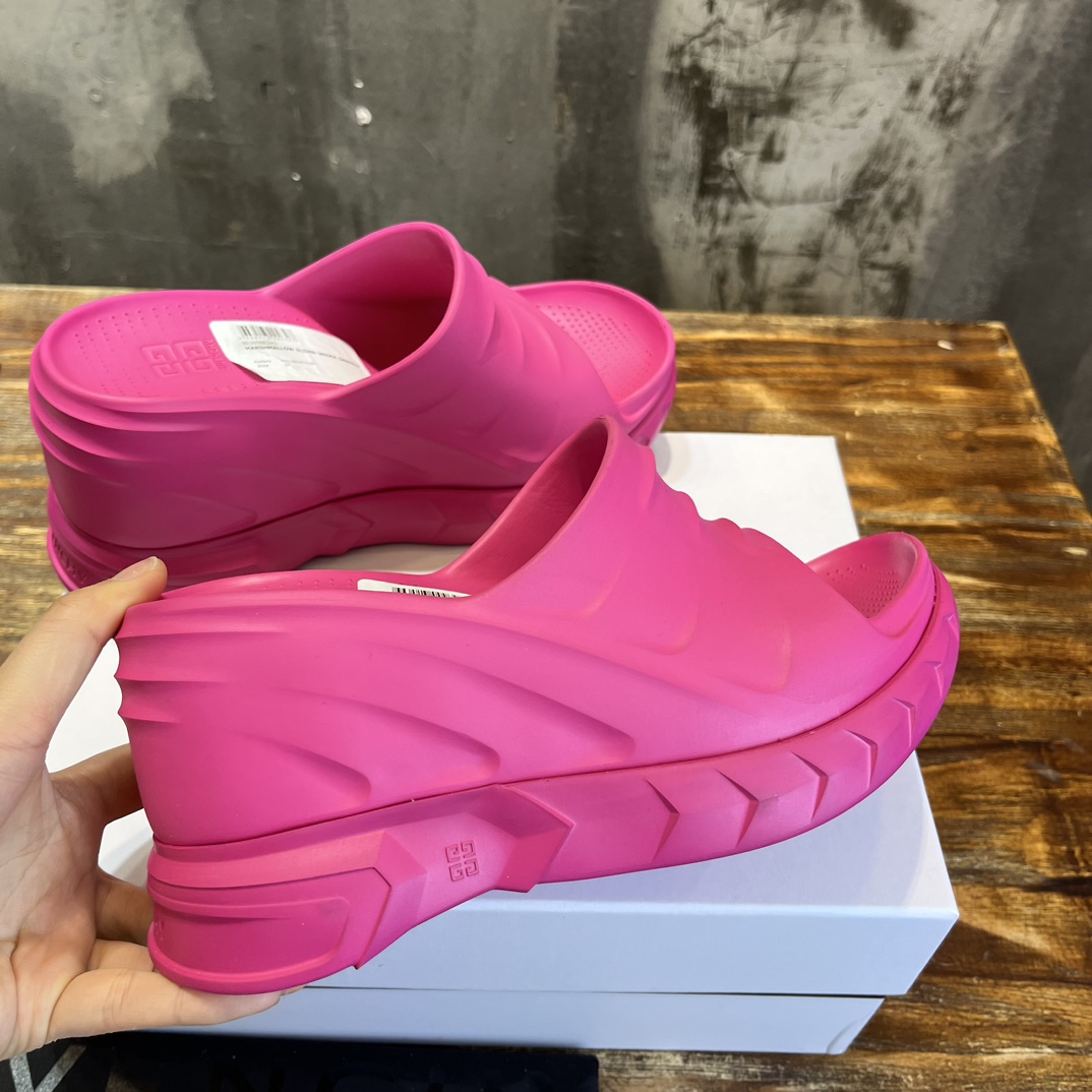 Bagsaaa Givenchy Pink Marshmallow Heeled Sandals