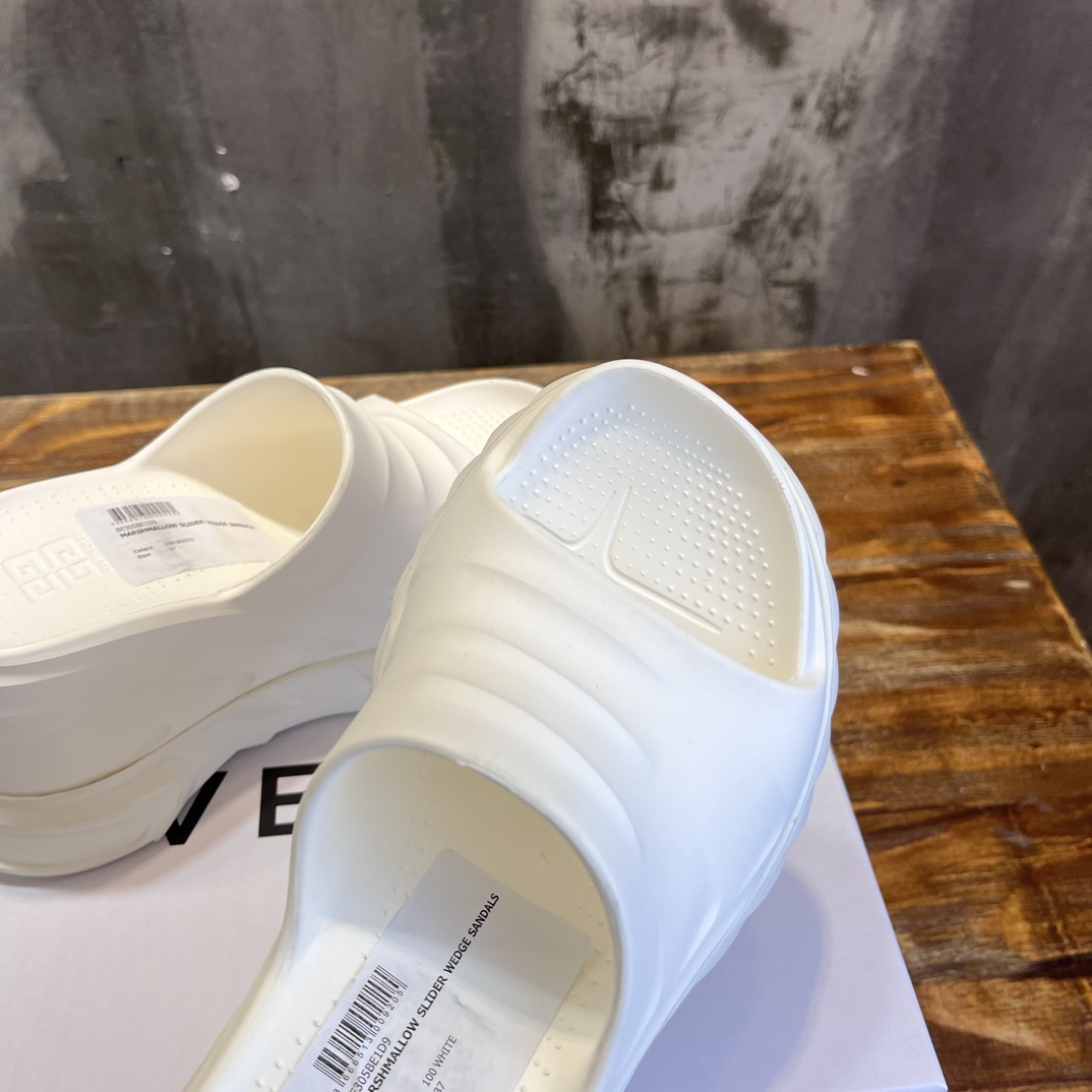 Bagsaaa Givenchy White Marshmallow Heeled Sandals