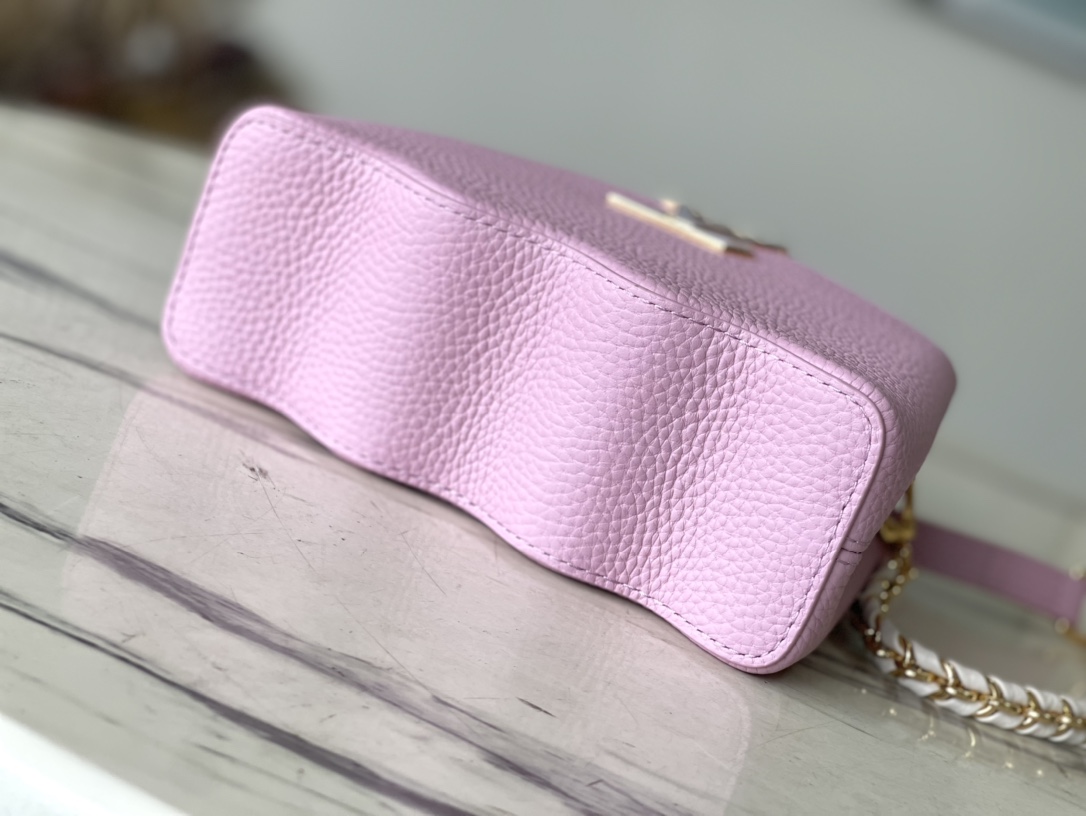 Bagsaaa L0vis Vvtt0n Capucines Mini Light Pink Pink - M22122 - 22cm