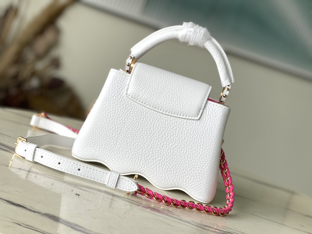 Bagsaaa L0vis Vvtt0n Capucines Mini Light Pink Pink - M22121 - 22cm