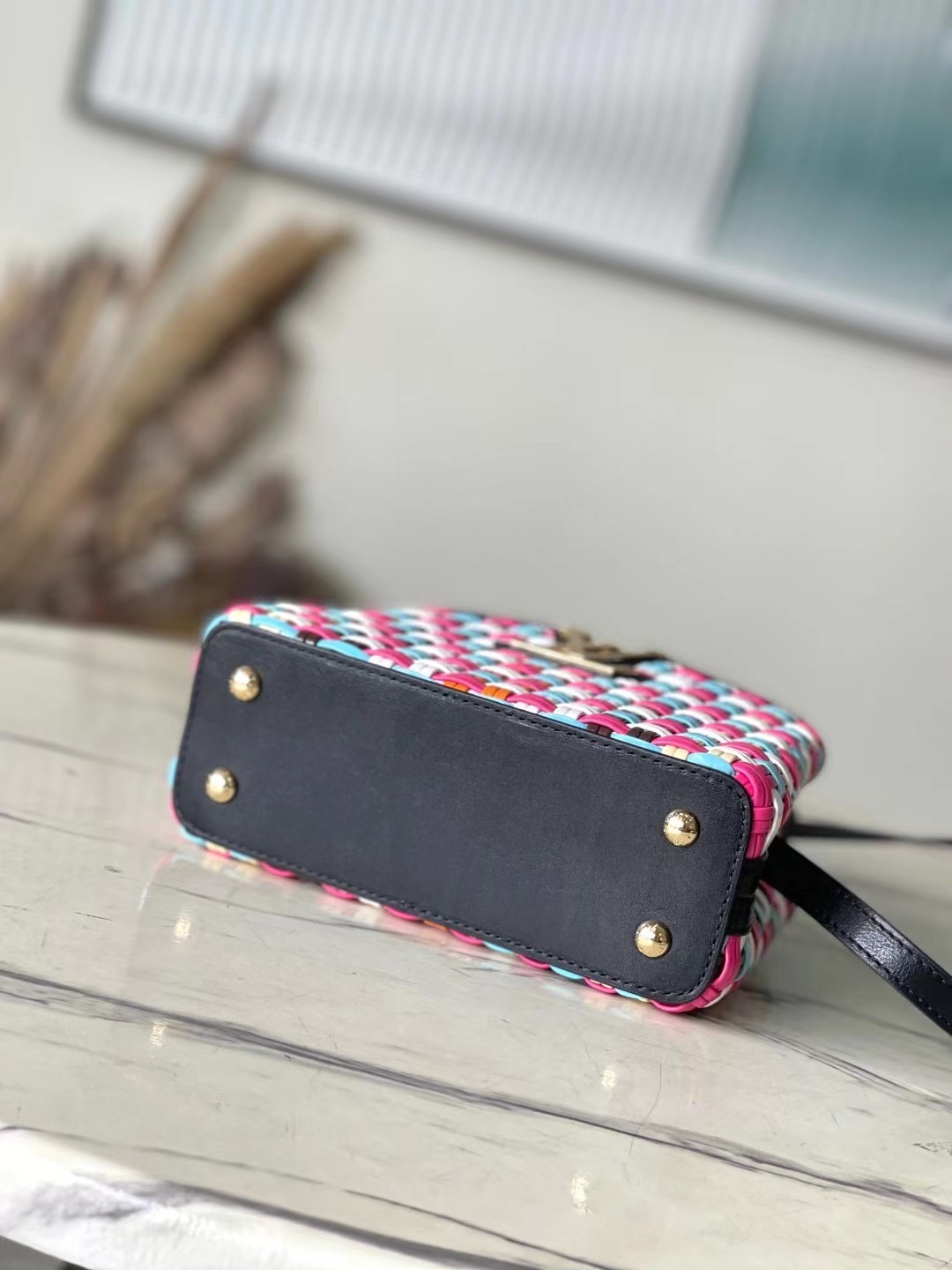 Bagsaaa L0vis Vvtt0n Capucines Multicolor Coated canvas - 21 * 14 * 8 cm