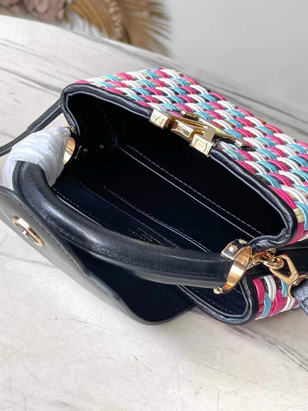 Bagsaaa L0vis Vvtt0n Capucines Multicolor Coated canvas - 21 * 14 * 8 cm